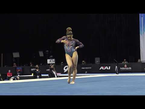 Laurie Hernandez – Floor Exercise – 2021 Winter Cup - Senior Women