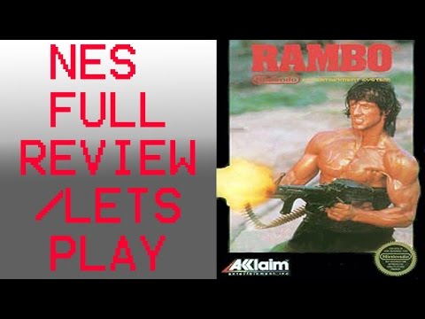 Full NES reivew/Lets play Rambo