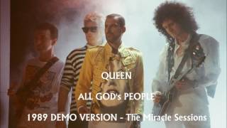 QUEEN - All God's People (demo) 1989 THE MIRACLE SESSION