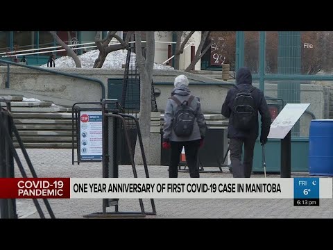Anniversary of first COVID-19 case in Manitoba
