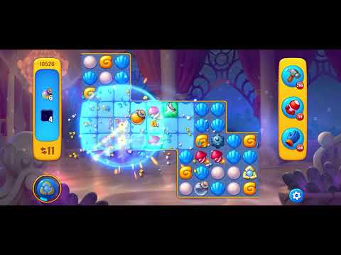 Fishdom level 10526 no boosters フィッシュダム ノーマル