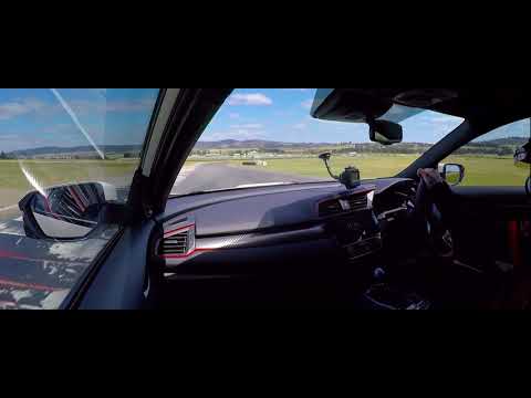 JDMyard Stock FK8 Civic Type R testing - Wakefield Park 1:09.3!