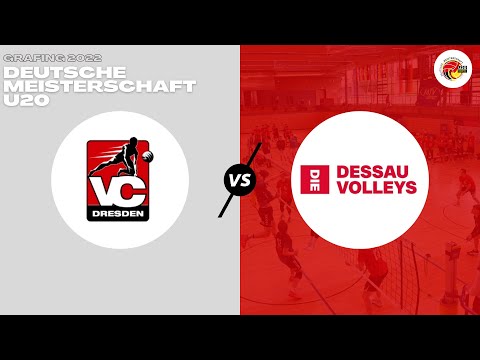 DM U20 Grafing 2022 - Vorrunde - VC Dresden vs Dessau Volleys