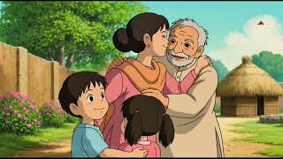 Download lagu Kehidupan Desa Sang Bibi yang Kesepian ❤️ Reuni Keluarga yang Mengharukan | Animasi ASMR 3D mp3