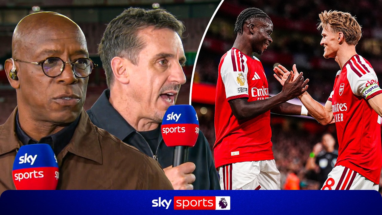 Ian Wright, Gary Neville & Jamie Carragher REACT to Arsenal 3-0 Coventry