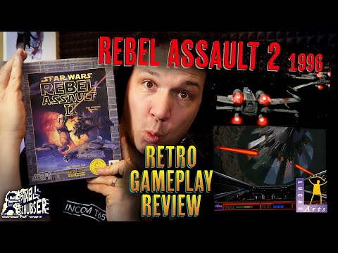 Star Wars: Rebel Assault II (1996) – Retro Gameplay Review [DE]