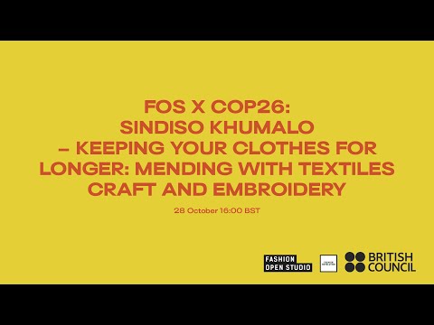 SINDISO KHUMALO: Keeping your clothes for longer - mending with textiles craft and embroidery