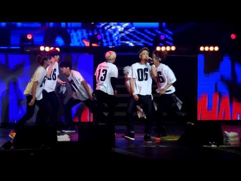 [FANCAM] 150802 BTS (BANGTAN BOYS): The Red Bullet en CHILE - Dope