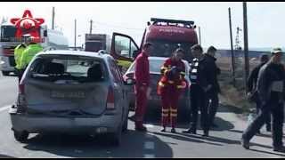 preview picture of video 'Carambol 3 masini ciocnite la un alt accident (Iclod, Cluj)'