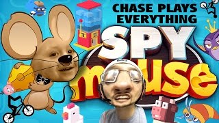 Chase Plays Everything Part 4! Spy Mouse, Crossy Road, Angry Birds Stella & Crazy Helium Video Booth
