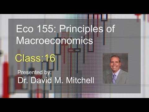 Eco 155: Principles of Macroeconomics Class 16