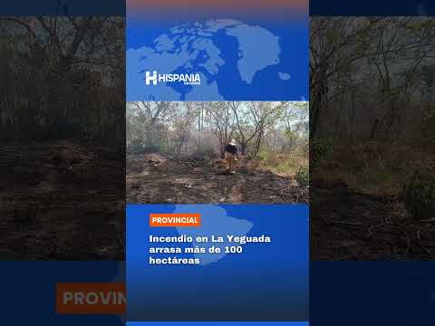 Un incendio forestal en la reserva de La Yeguada, en el distrito de Calobre,  Veraguas...