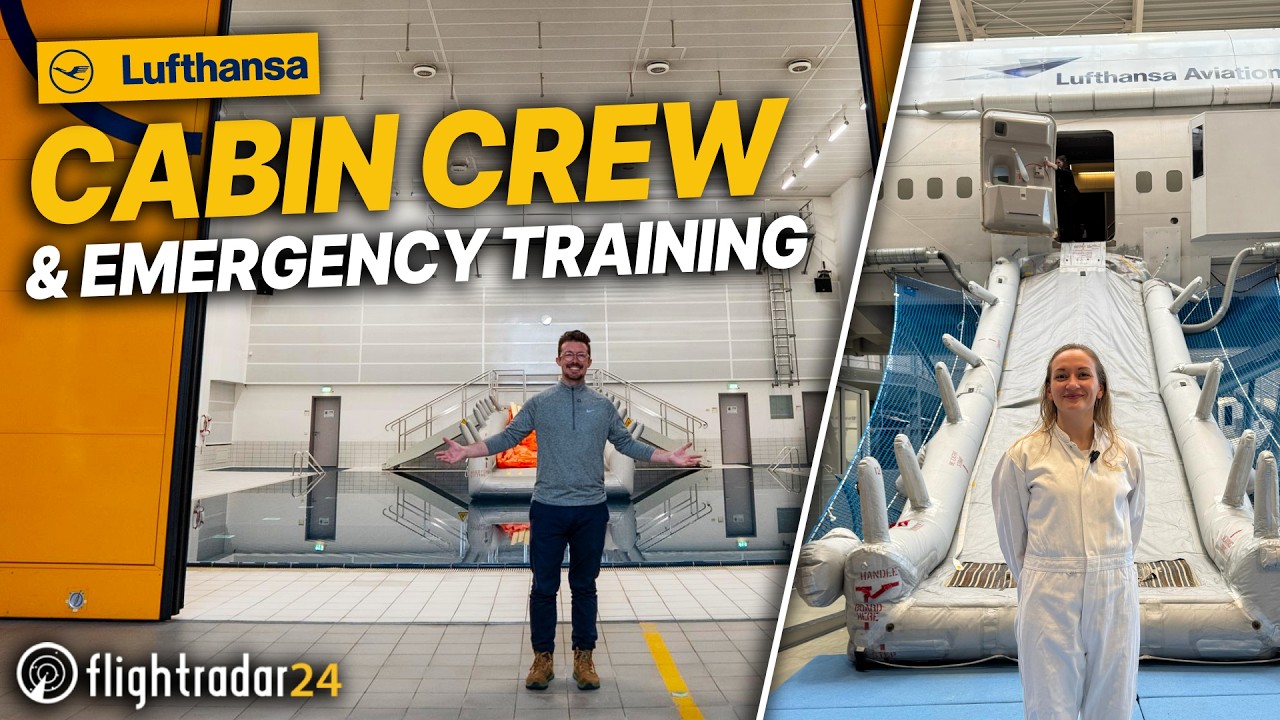 Inside Lufthansa’s Cabin Crew Emergency Training