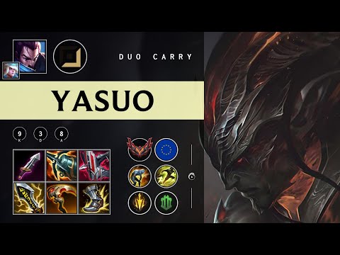Yasuo ADC vs Tristana - EUW Grandmaster Patch 25.24