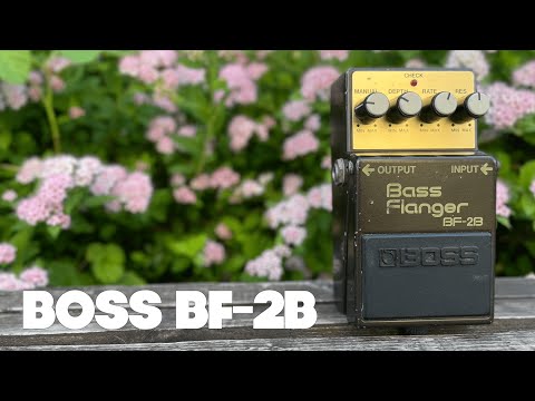 Boss BF-2B Bass Flanger 1986 - 1988 - Brown image 2