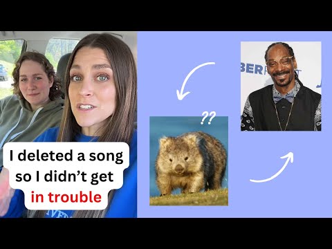 Confession: The Wombat song was originally about Snoop Dogg