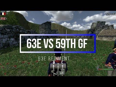 63e Regiment | Napoleonic Wars | 63e Vs. 59th Groupfight | ZenHD