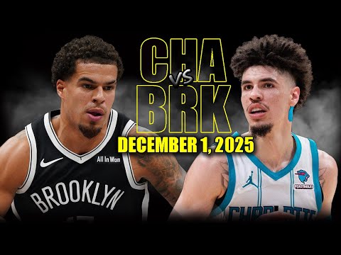 Charlotte Hornets vs Brooklyn Nets Full Game Highlights - December 1, 2025 | NBA Season