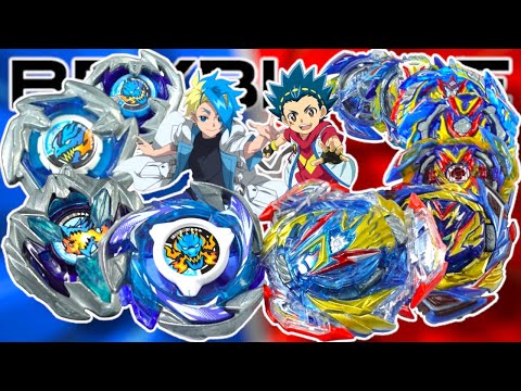 ALL DRAN BEYS vs ALL VALKYRIE/VALTRYEK BEYS | Jaxon VS Valt | CROSSGEN | BEYBLADE X vs BURST