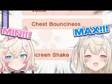 FuwaMoco have different opinions about the game settings FuwaMoco have different opinions about the game settings