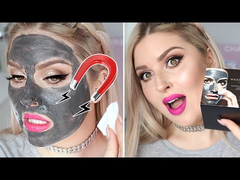 Does It Work?! ♡ Magnetic Face Mask Demo & First Impression Video