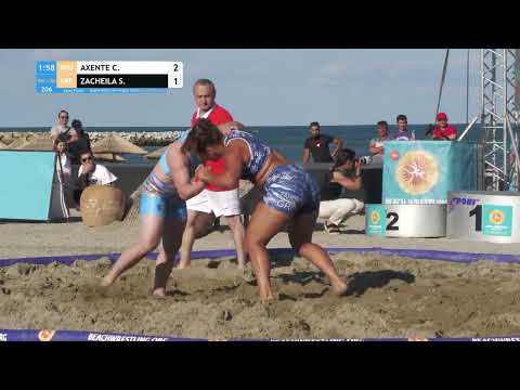 1/2 Women's BW - +70 kg: C. AXENTE (ROU) v. S. ZACHEILA (GRE)