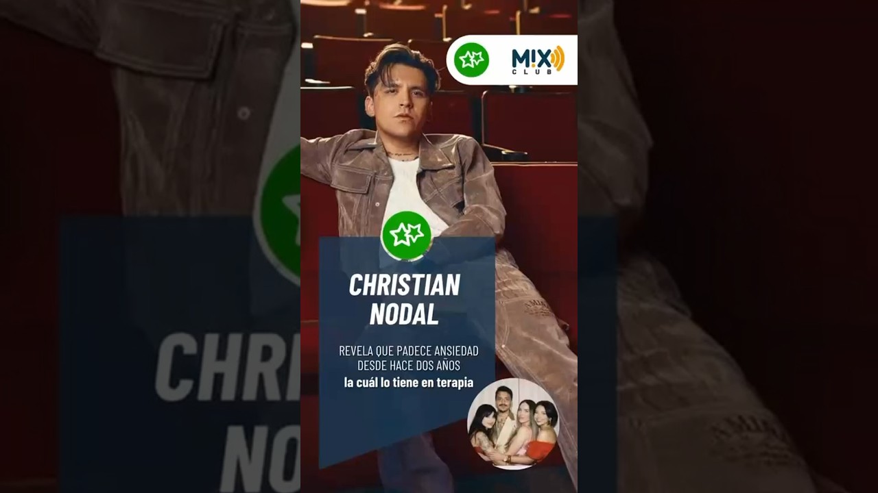 Entre terapia, ansiedad y polémicas, #ChristianNodal confiesa que lleva 2 años en psicoanálisis…