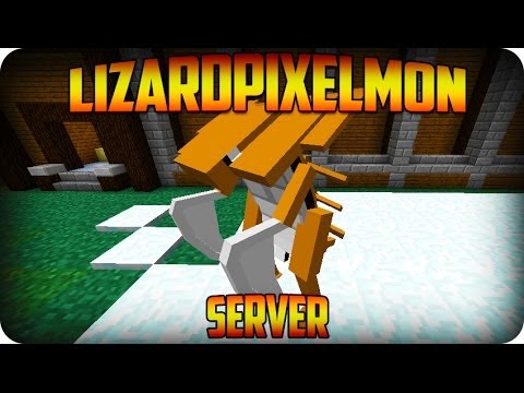 Minecraft Pixelmon:Lizard Pixelmon Server-Ep 15 EPIC KABUTOPS!