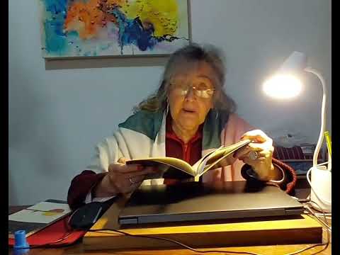 Leyendo poesía en casa.Susana Lobo Mayorga. Río Ceballos. Córdoba. Argentina
