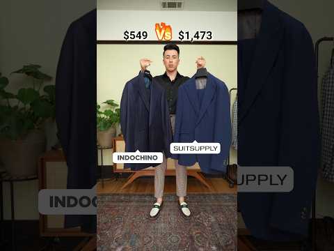 $549 vs $1,473 Made to Measure Suit. INDOCHINO vs. SUIT SUPPLY #mensfashion #suits #mtm #suitlover