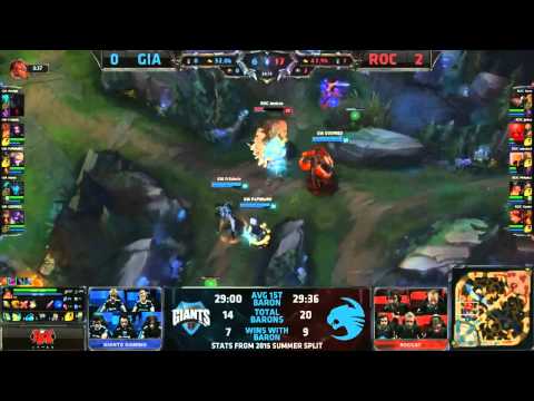 Team Roccat vs Giants Gaming Game 3   League Of Legends   EU LCS 2015 Regional Qualifier