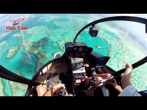40 Seconds with Heli Taxi over The Great Barrier Reef