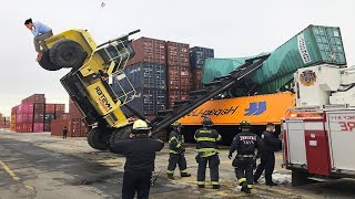 Download lagu TOP 25 Dangerous Forklift Fails - Heavy Equipment Crashes - Idiots Forklift & Car Driving Win Skills mp3