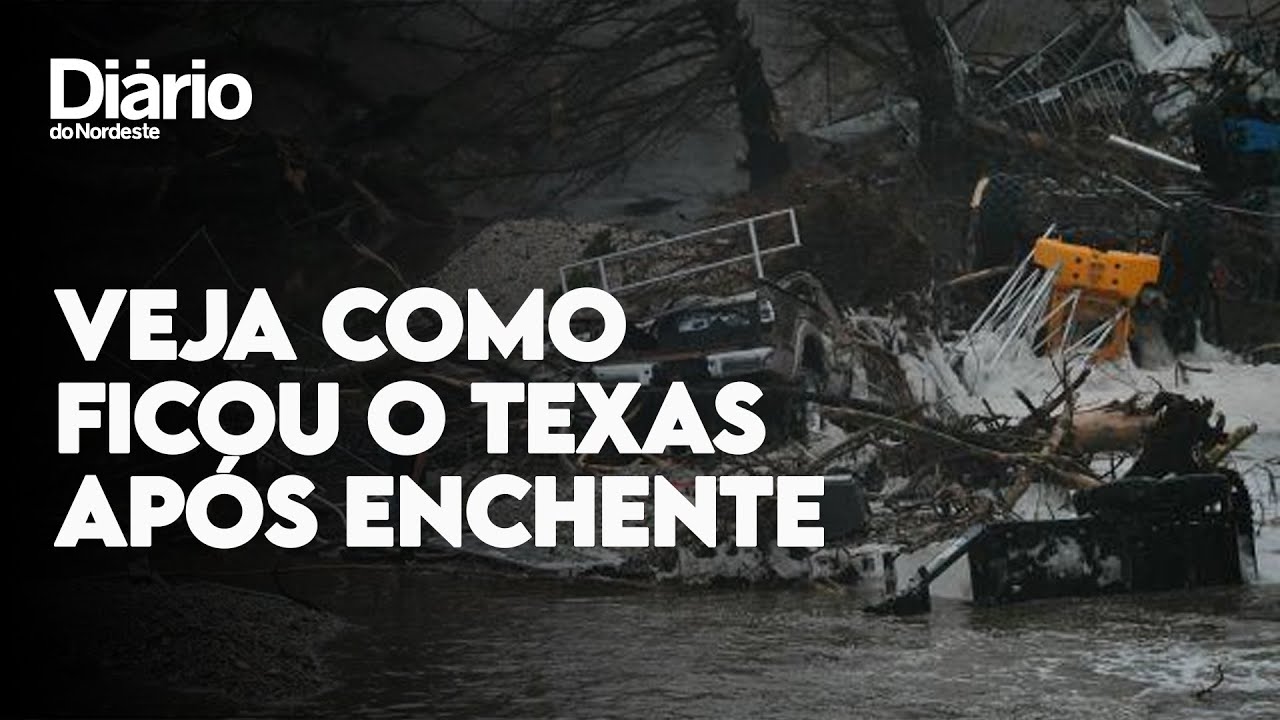 Imagem da notícia Vídeos mostram cenários de devastação e busca por sobreviventes após enchente no Texas; veja
