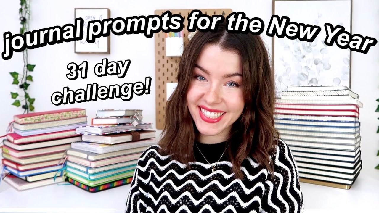 31 journal prompts for the NEW YEAR! | daily journal prompt challenge for growth & mindfulness