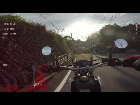 05セロー　タイムラプス　熱海長浜ー函南　210408