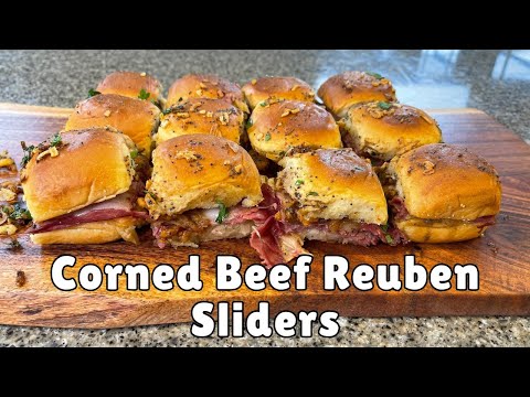 Delicious Corned Beef Reuben Sliders For A Mouthwatering Meal!
