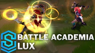 Battle Academia Lux Skin Spotlight - League of Legends