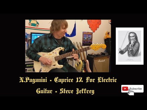 Paganini  - Caprice 12 For Electric Guitar!!