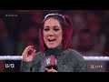 Bianca Belair Damage Control Promo WWE Raw 9 5 22 Full Segment