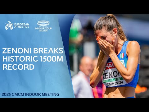 Zenoni 🇮🇹 breaks 43-YEAR-OLD Italian record! 💥 1500m victory in Luxembourg