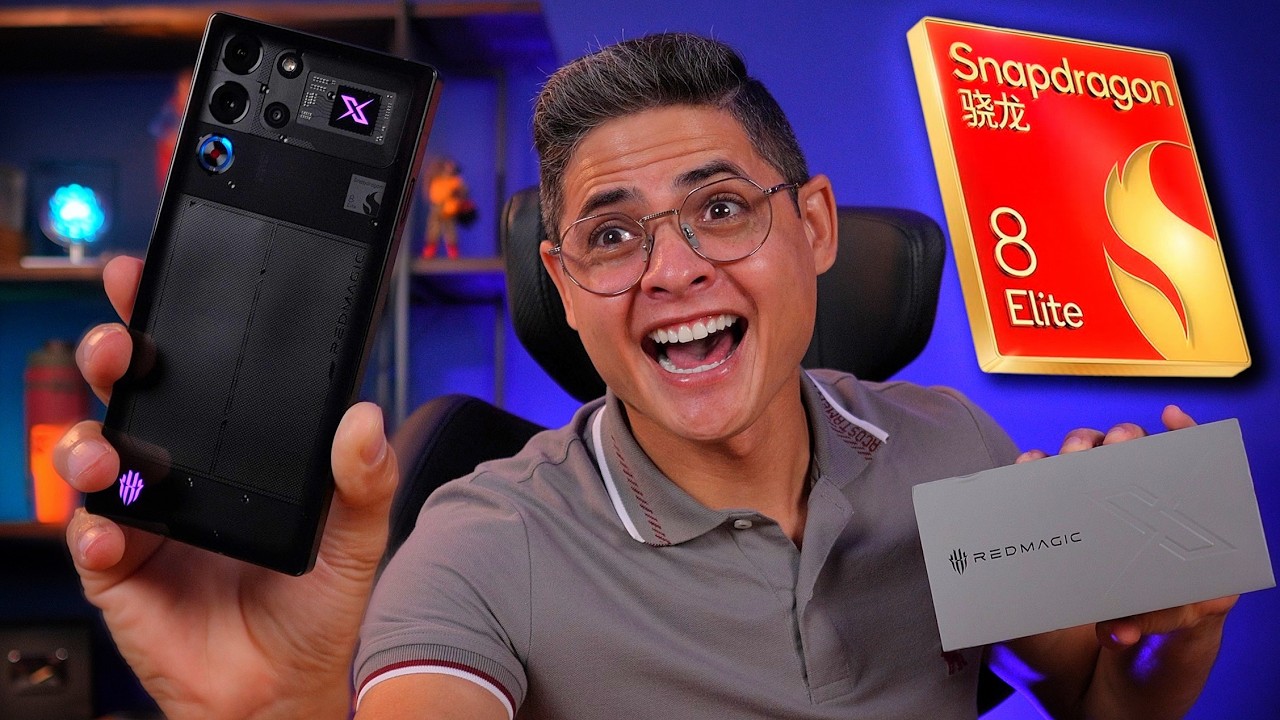 REDMAGIC 10 PRO - O MELHOR CELULAR GAMER DO MOMENTO! Unboxing e Impressões