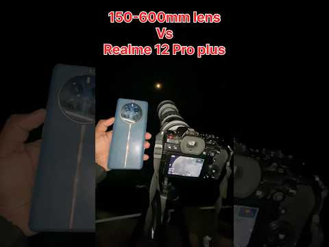150-600 mm lens vs Realme 12 Pro plus 🤯 #shorts #photography #ytshorts #trending