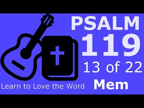 🎶Psalm 119:97-104 NKJV - Scripture Song