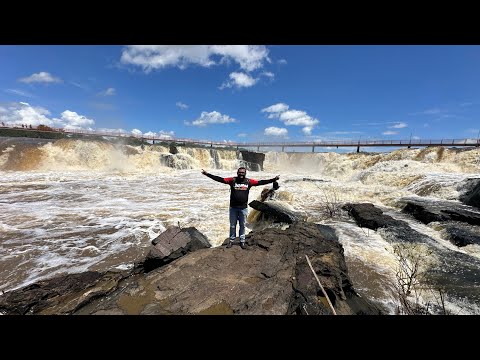 Cachoeira do Urubu Esperantina no Piauí no dia 01/05/2024