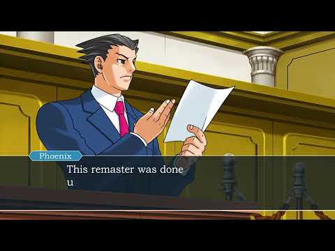 Phoenix Wright: AA - Pursuit ~ Cornered 2001 (Restored)