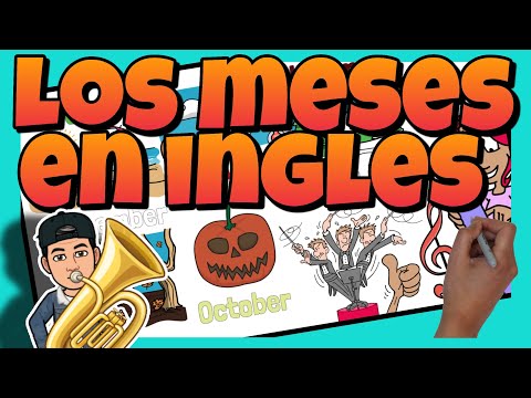 📆 Los MESES del AÑO en INGLÉS con CANCIÓN 🎶 para NIÑOS