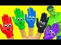 Colors Hulk Finger Family Fun Play And Learn Nursery Rhymes With Daddy Finger Song For Baby Kids