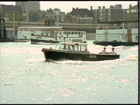 THAMES NEWS. 18.7.85. RIVER POLICE, THAMES, NEW PATROL BOATS.