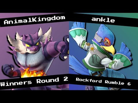 Winners Round 2  - AnimalKingdom (Incineroar) vs ankle (Falco) Rockford Rumble 6